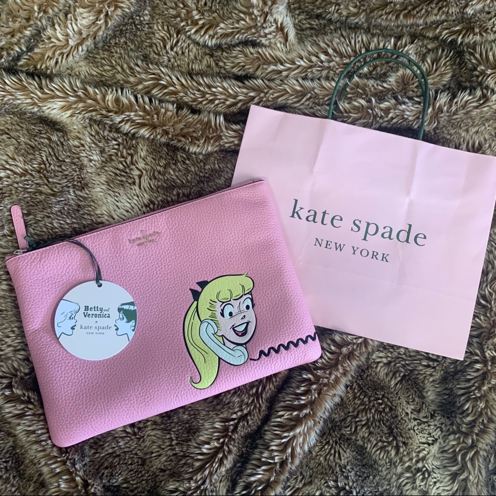Archie Kate Spade clutch bag